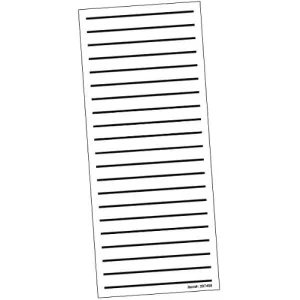 Bold Line Low Vision Shopping List- Pad of 100