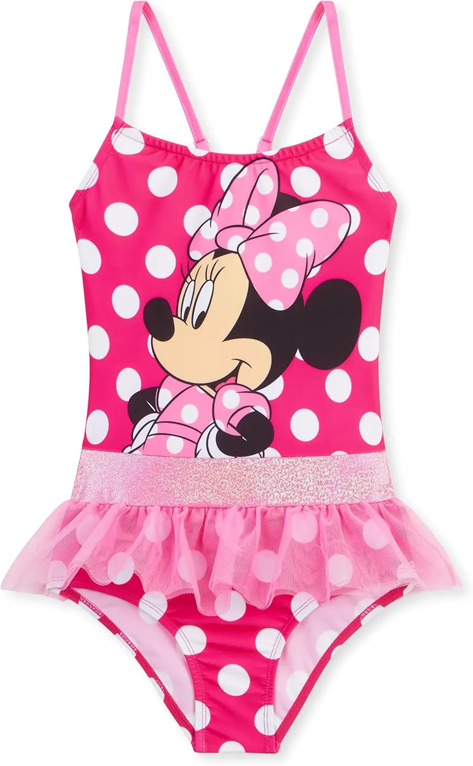 Disney Girls One Piece Swimsuit Comfortable Stretchy Swimsuit - Girls Gifts