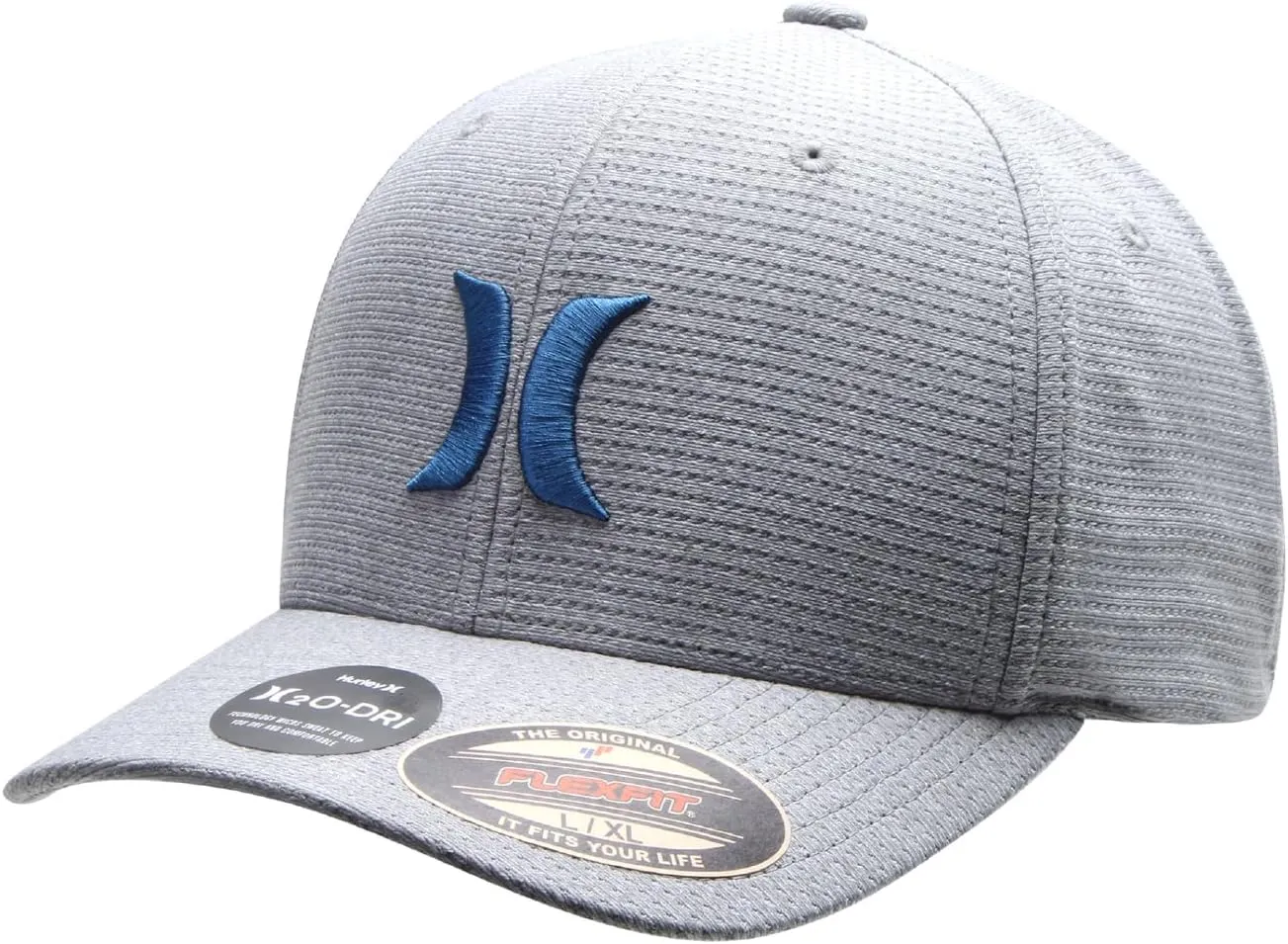 Hurley Men's Baseball Cap ?C Lightweight Curved Bill H2O Dri Fitted Caps for Men