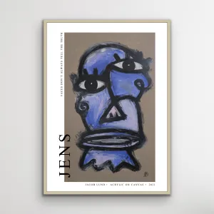 Poster: "Jens" (White background)