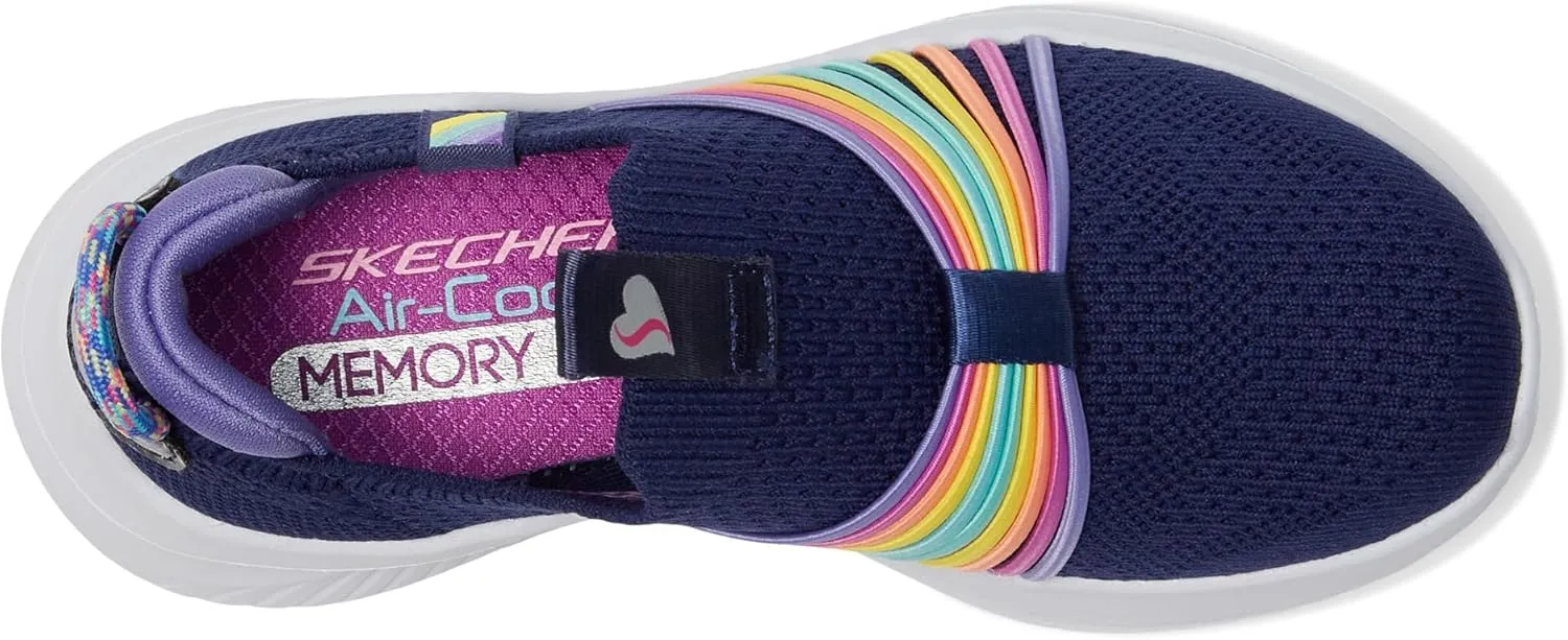 SKECHERS Girl's Ultra Flex 3.0-Rainbow Speed Sneaker