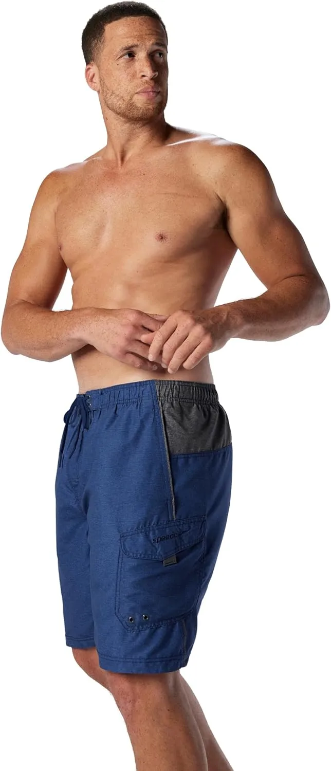 Speedo Men's Swim Trunk Knee Length Marina Sport Volley