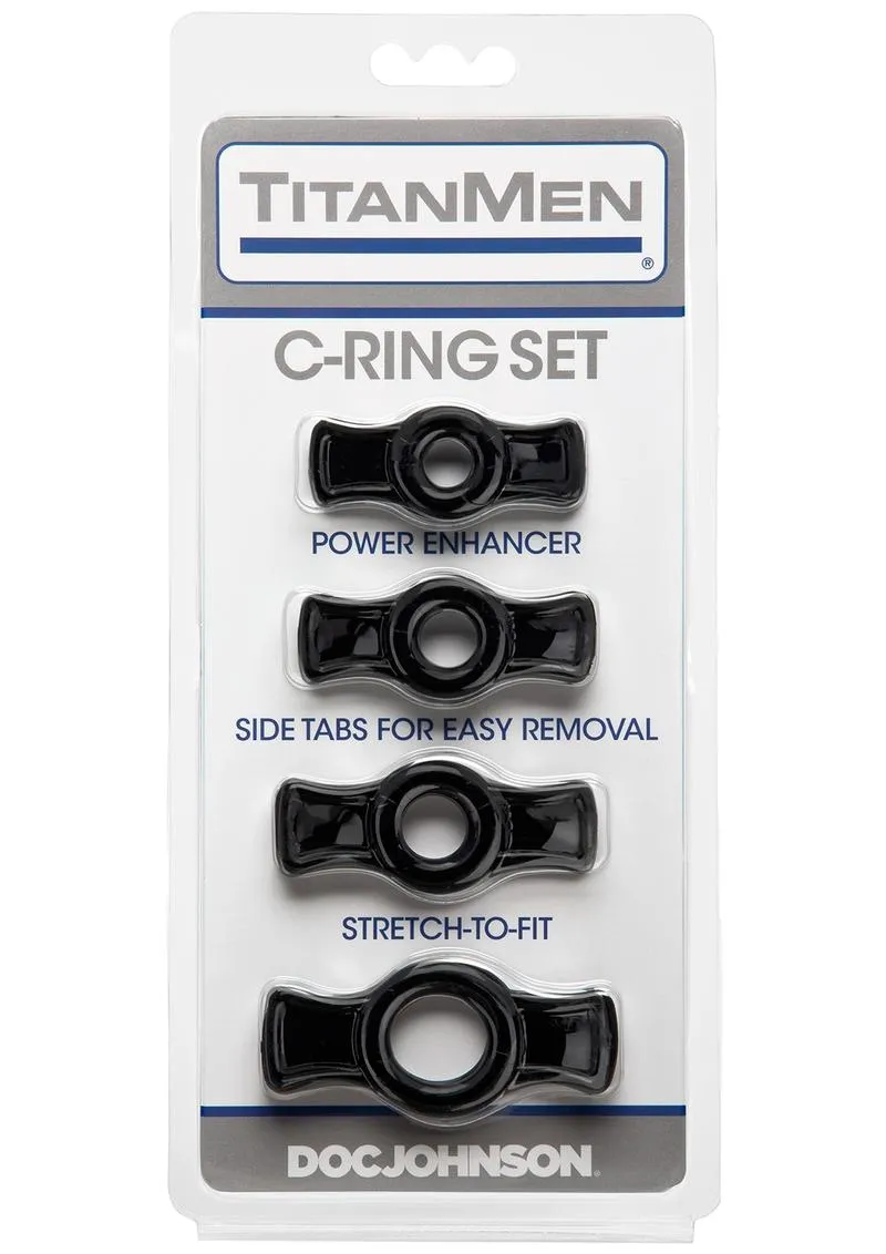 Titanmen Stretch-To-Fit Cock Rings